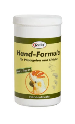 Quiko Hand-Formula Für Papageien & Großsittiche 625g