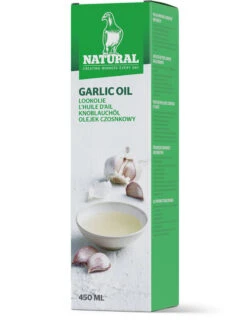 Natural Knoblauchöl 450ml -Zoofach Geschaft 201070 natural garlic oil 450ml box he02