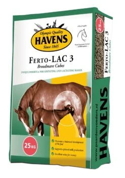 Havens Ferto-Lac 3 - Stutenspezialpellet 25kg -Zoofach Geschaft ferto lac 3 nieuw