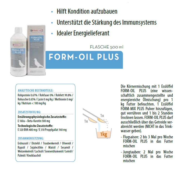 Oropharma Form-Oil Plus 500ml 4 Oropharma Form-Oil Plus 500ml – Bild 2