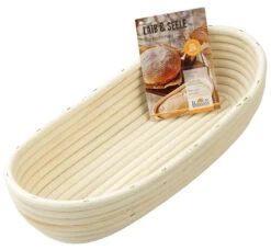 Gärkörbchen Länglich 30 X 14 Cm Höhe 6,5 Cm