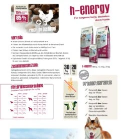 Bewi Dog H-Energy 25kg -Zoofach Geschaft hi energyzusammenfassung